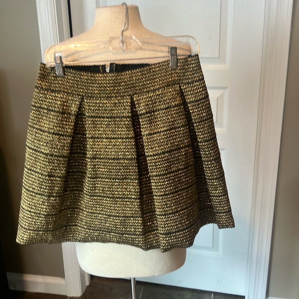 Gold lorex skirt